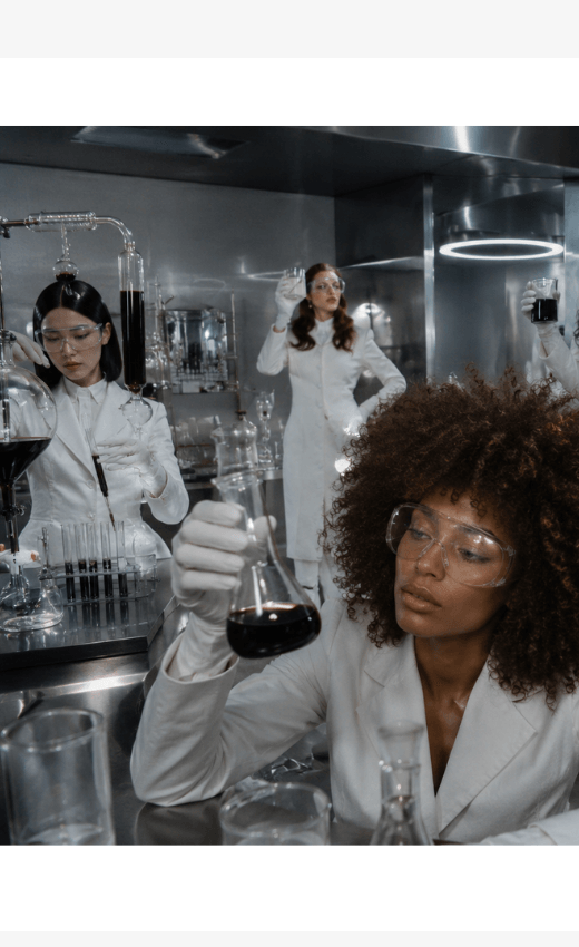 Hair Lab. Laboratório com profissionais ao vivo